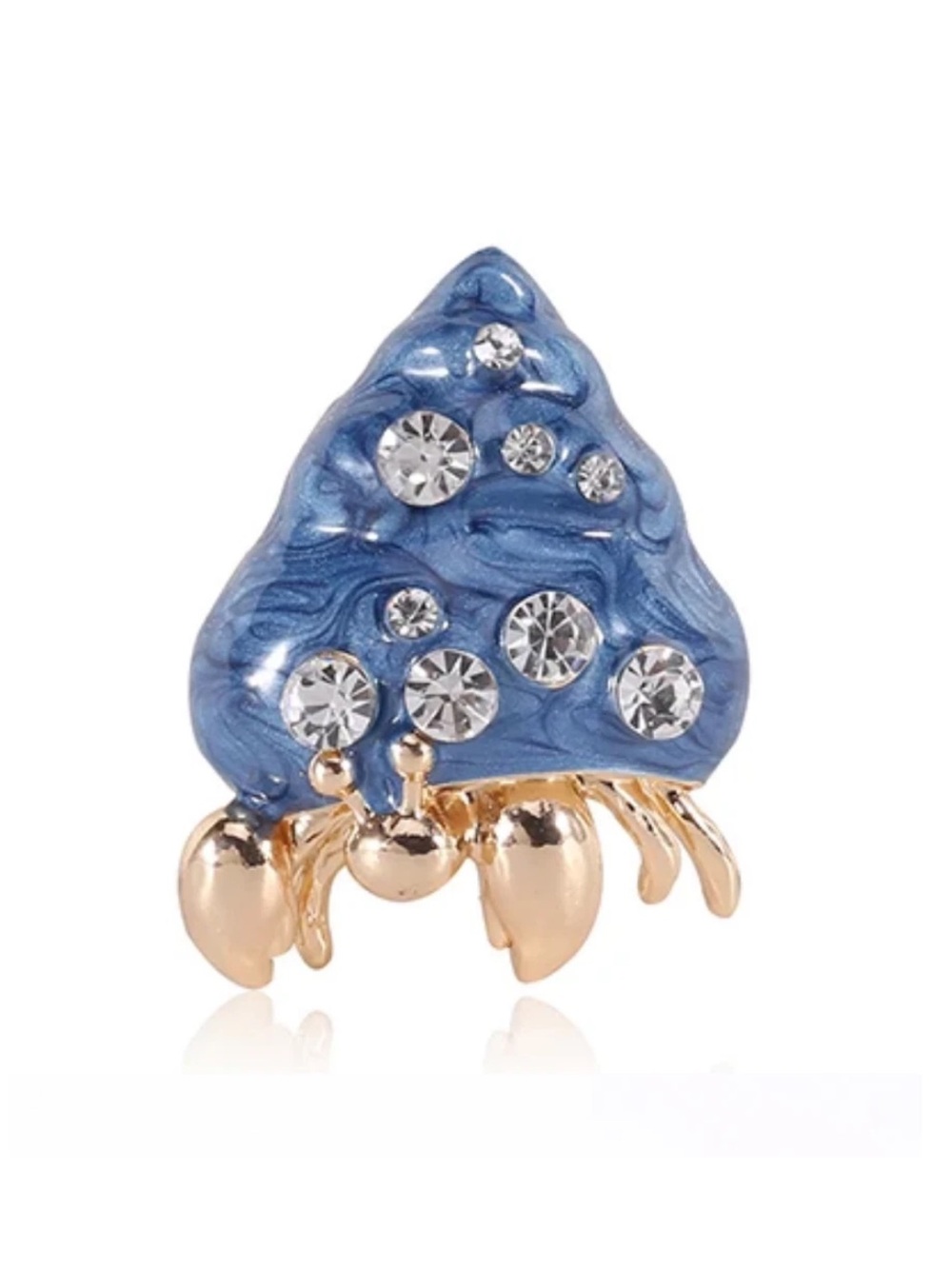 Dillards Enameled Hermit Crab Brooch